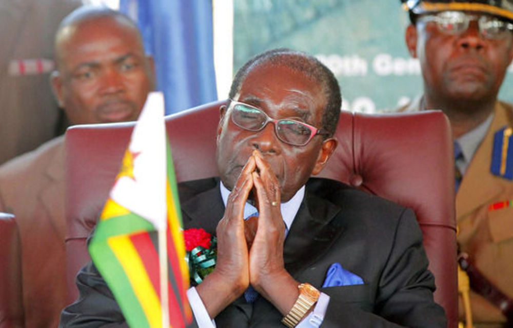 Zimbabwean President Robert Mugabe