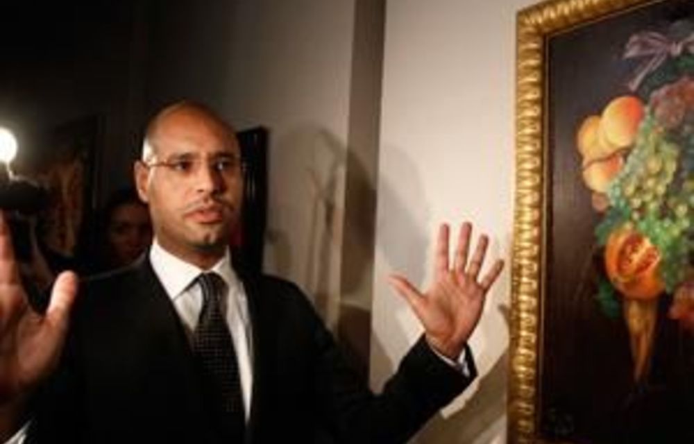 What Saif al-Islam Gaddafi’s bad art says about him