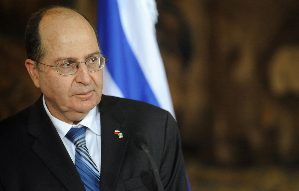 Strategic Affairs Minister Moshe Yaalon.