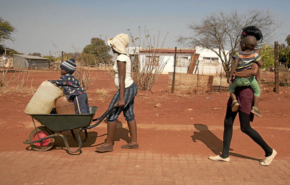 The village of Mabeskraal in North West province has had no running water for close to two years.