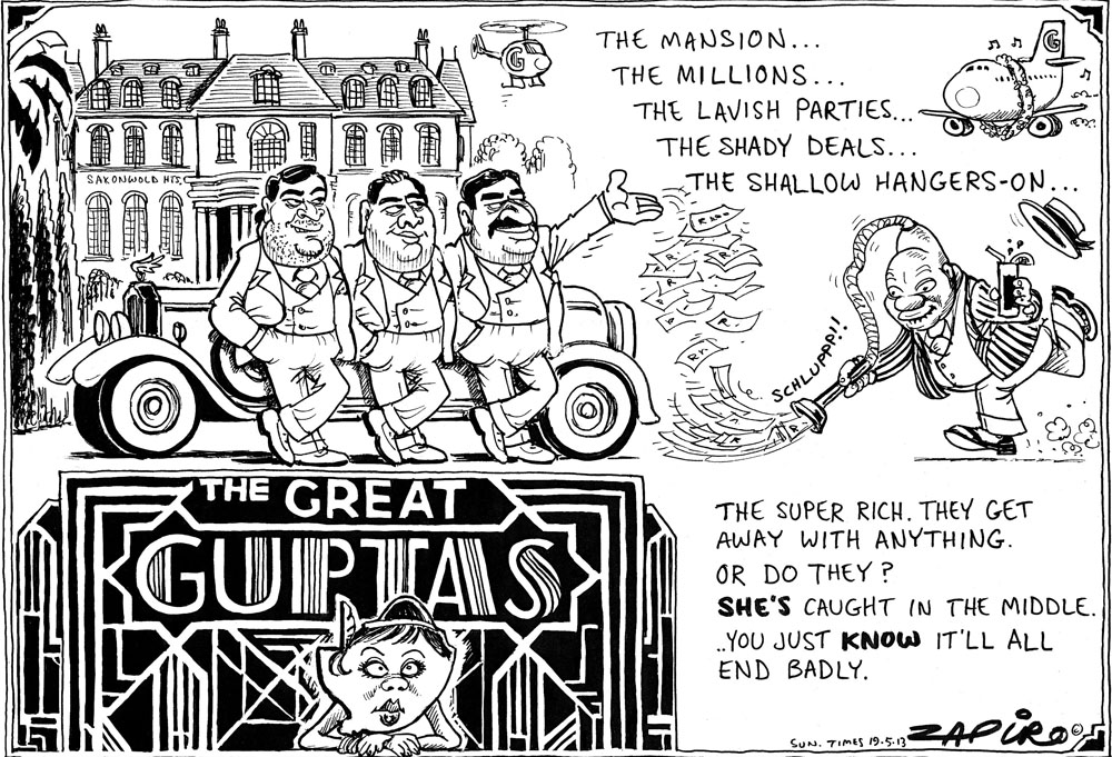Zapiro: The Great Guptas