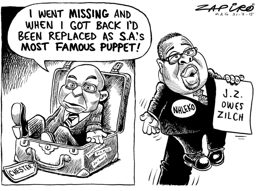 Zapiro: The famous puppet