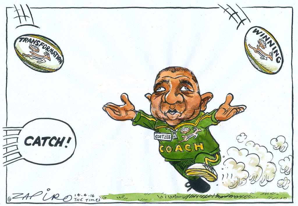 Zapiro: Coetzee’s new juggling act