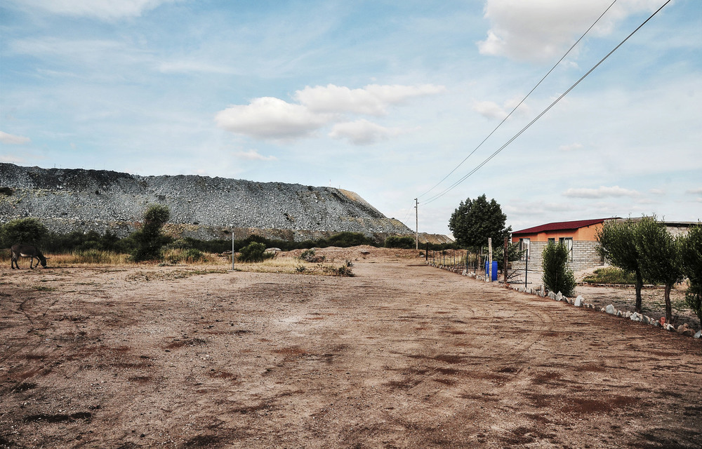 Residents of Sekhiming say the nearby platinum mine is causing air pollution