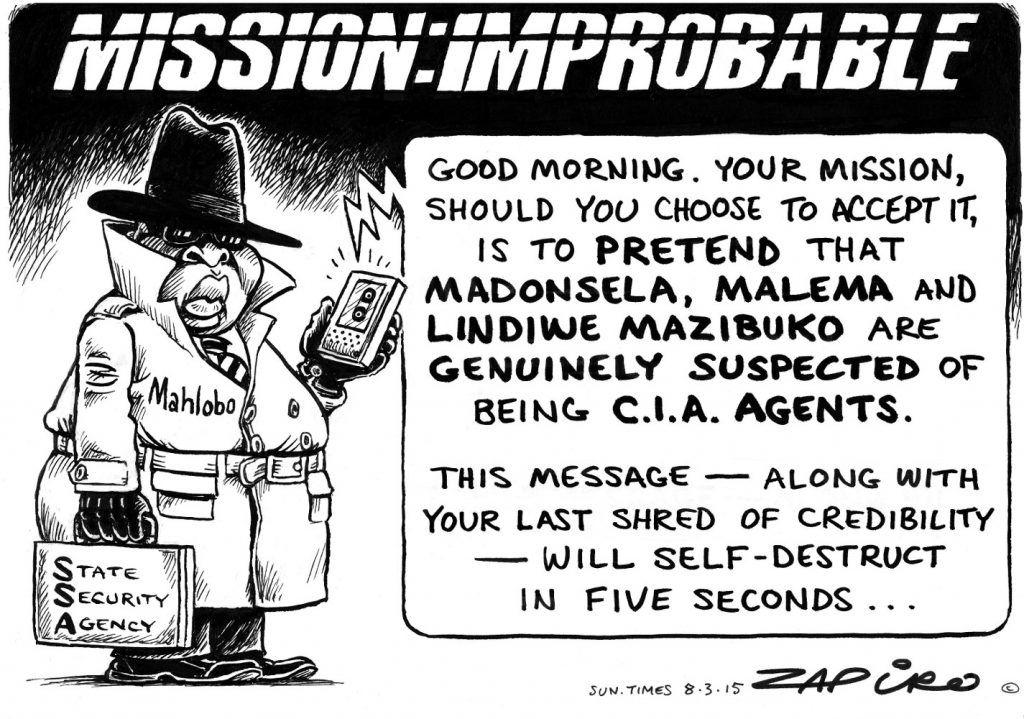 Zapiro: Political spy mission