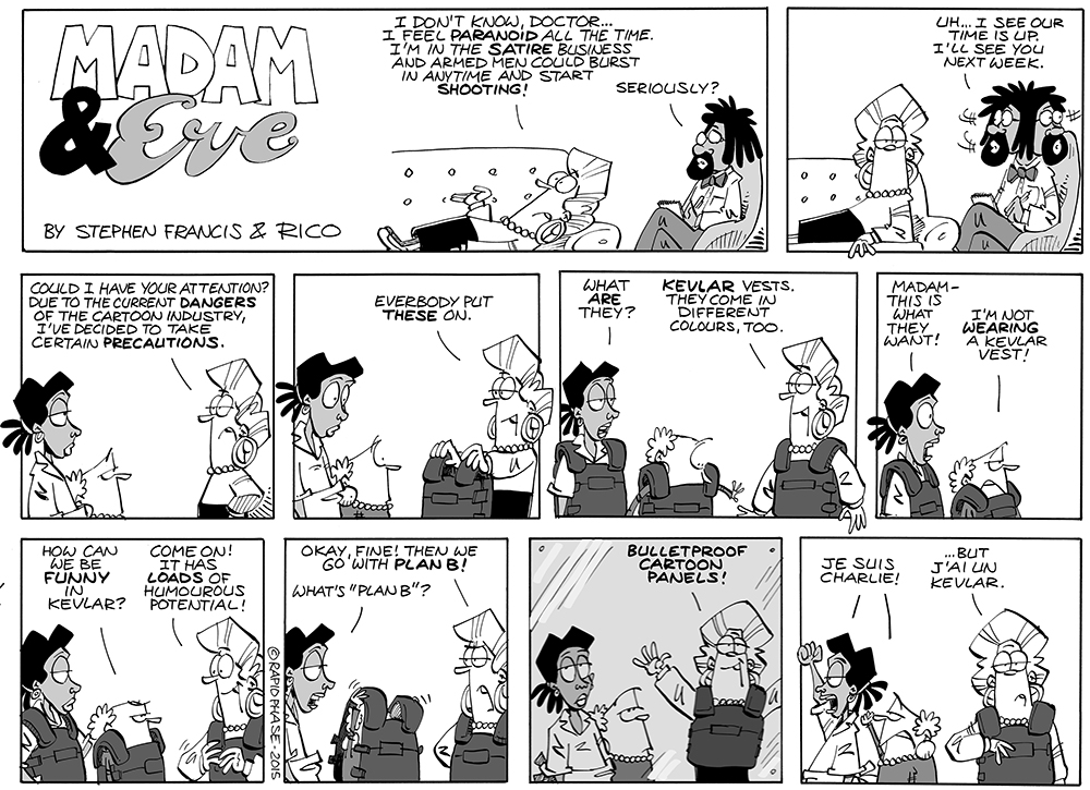 Madam and Eve: Bulletproof cartoon strips