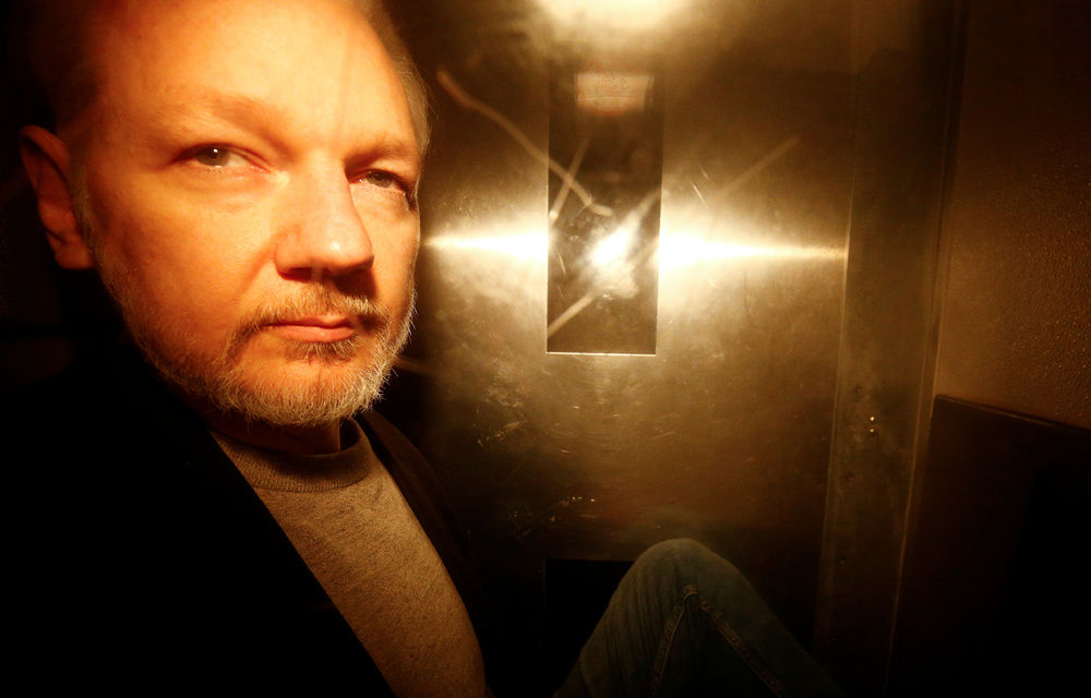 Assange in UK court over US extradition request