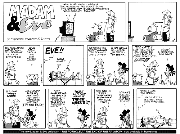 Madam and Eve: Suspended