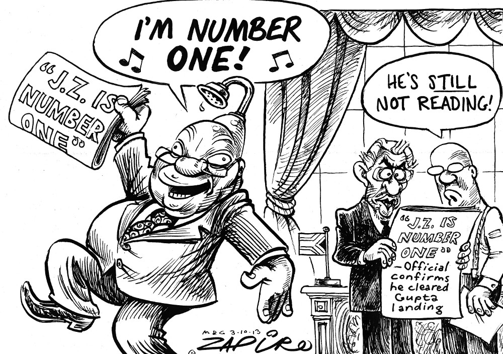 Zapiro: Zuma is Number One