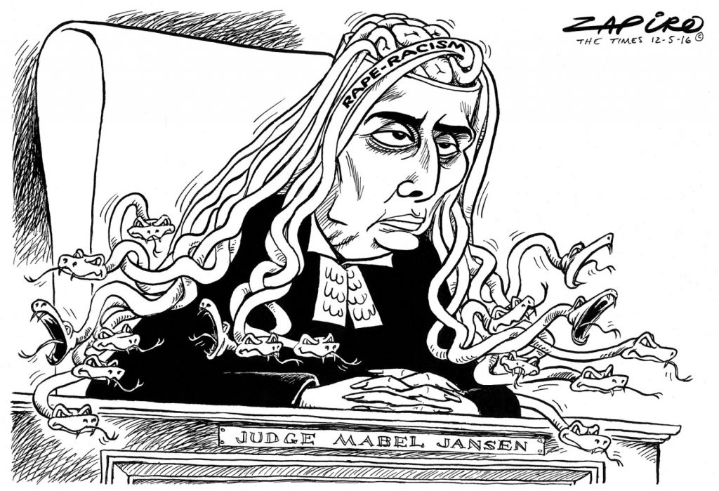 Zapiro: Mabel Jansen reveals her Medusa side