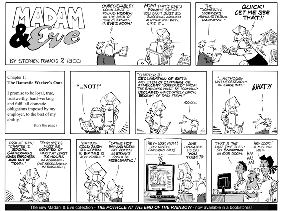 Madam and Eve: Snooping