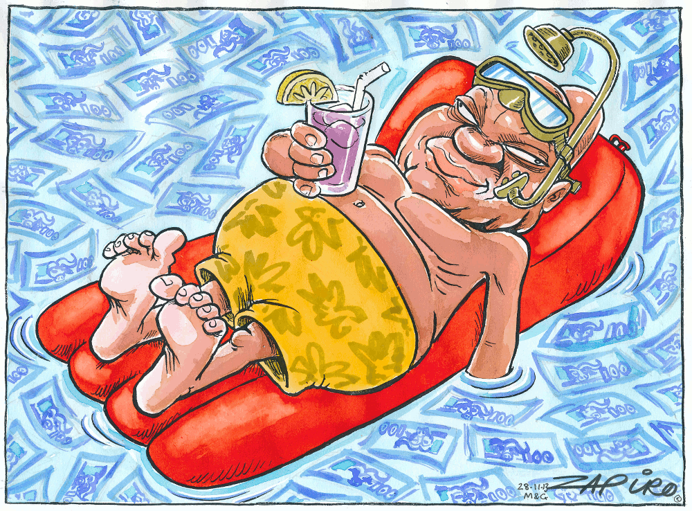 Zapiro: In the deep end with Zuma