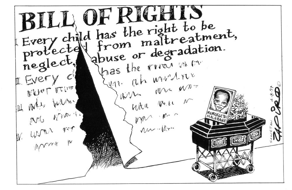 Zapiro: Bill of Rights: Protecting SA’s children