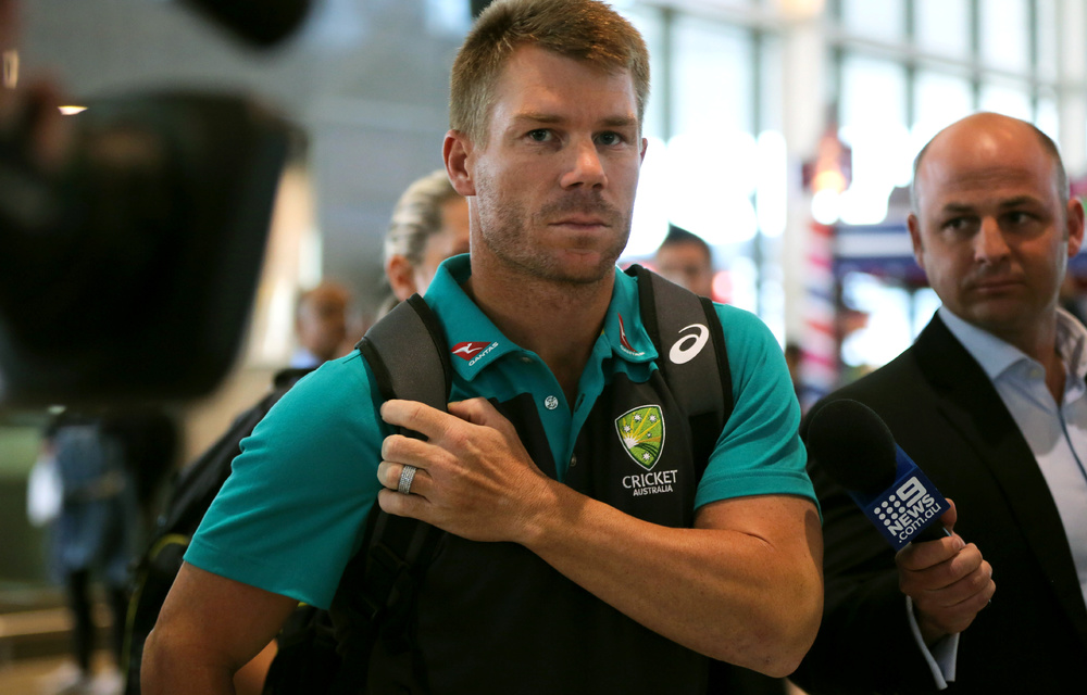 Former Australian cricket vice-captain David Warner.