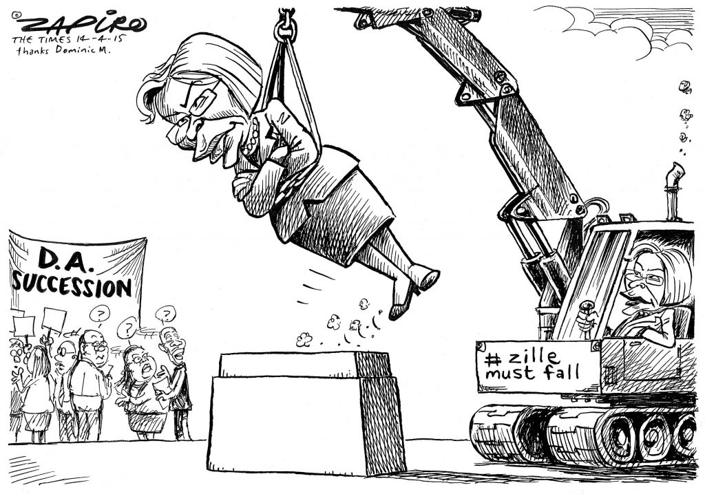 Zapiro: Not the end of Helen Zille