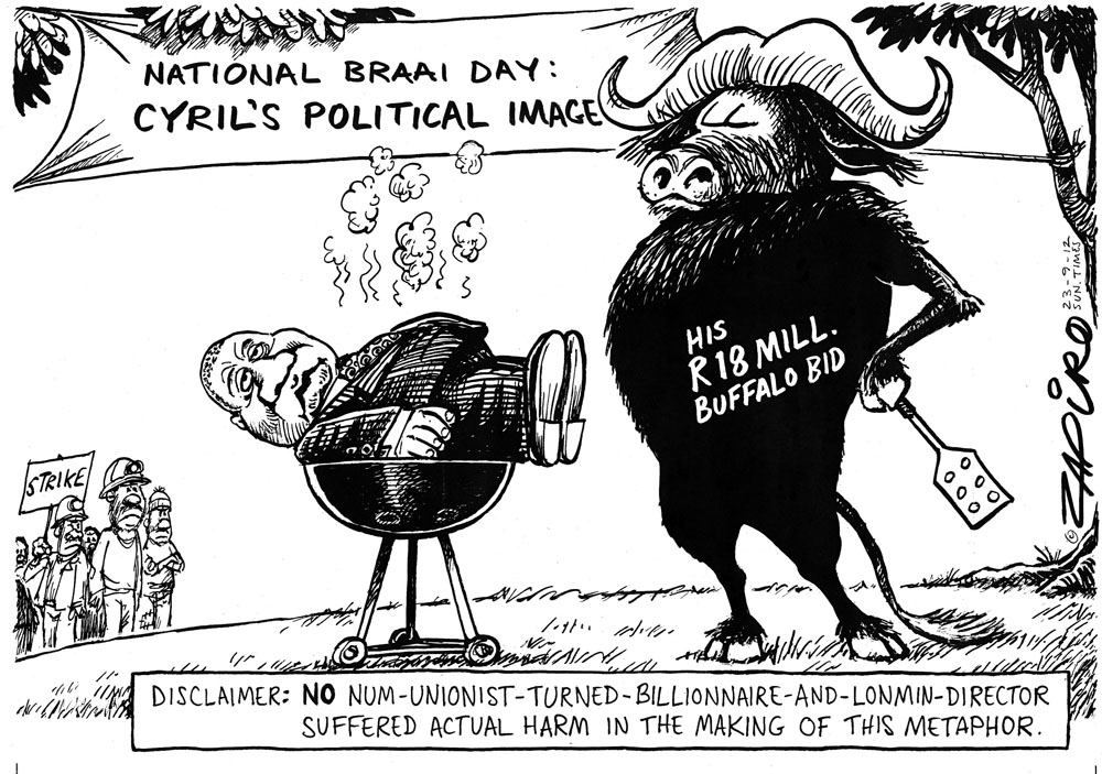 Zapiro: cyril ramaphosa