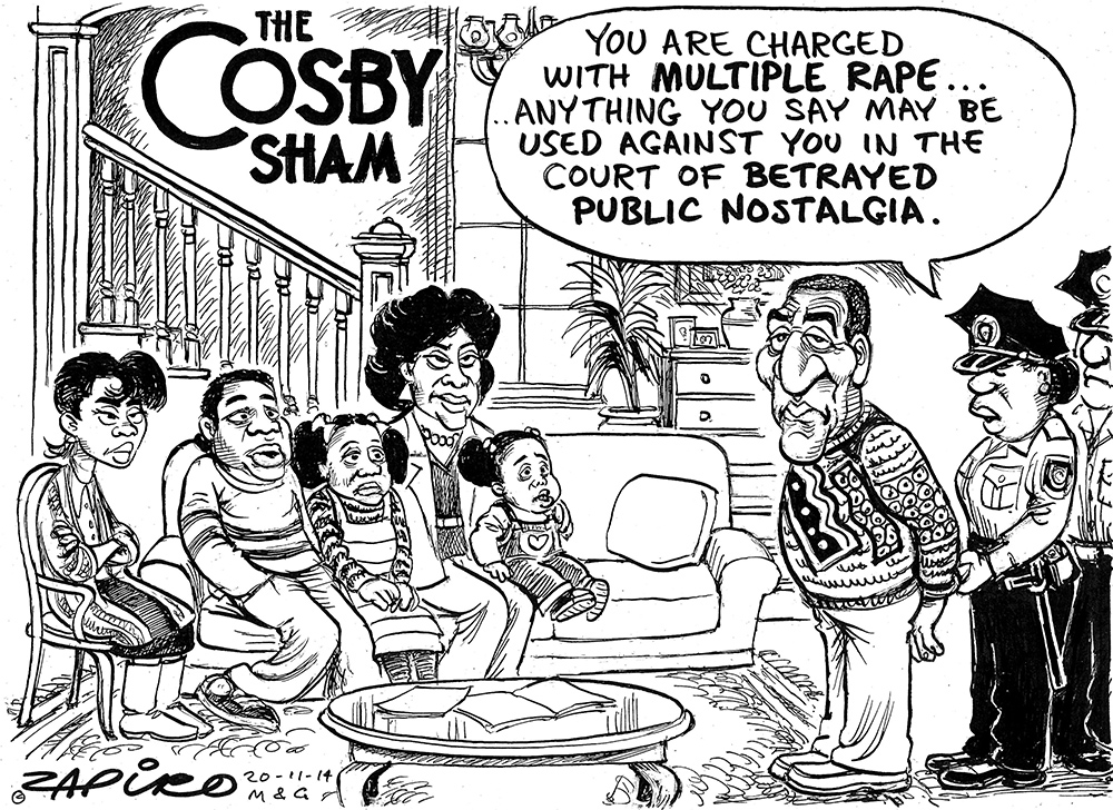 Zapiro: Bill Cosby betraying public nostalgia