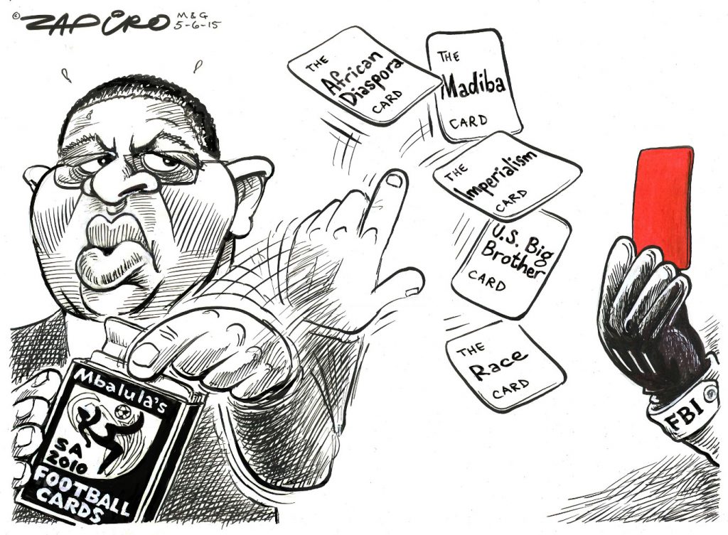 Zapiro: Football: Playing the right cards
