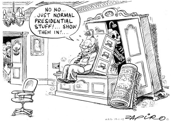Zapiro: Corruption charges