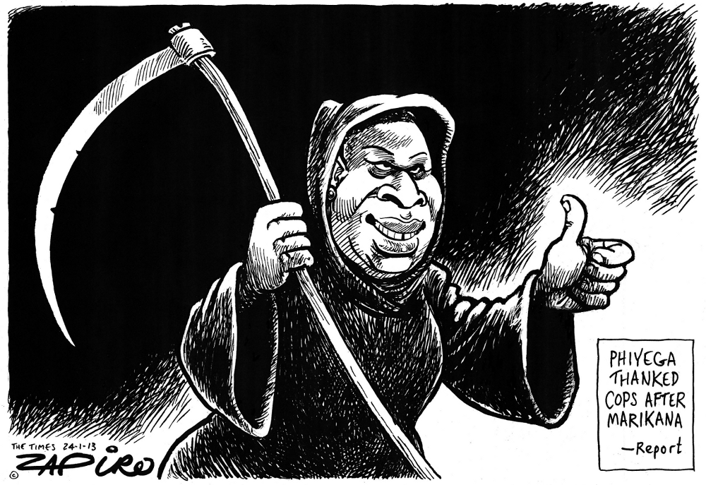 Zapiro: The grim reaper