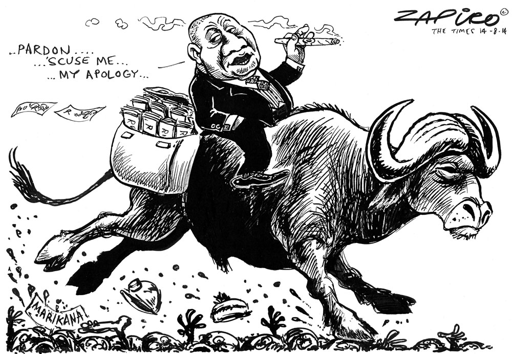 Zapiro: Cyril Ramaphosa and the Marikana commission