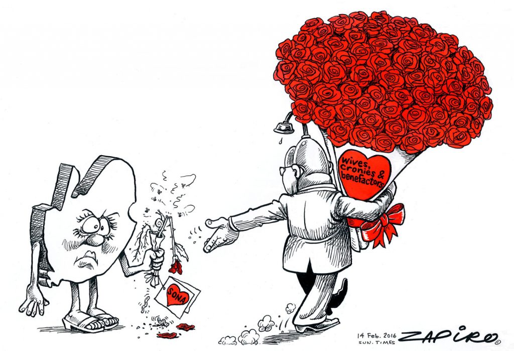 Zapiro: JZ’s lousy Valentine’s Day gift