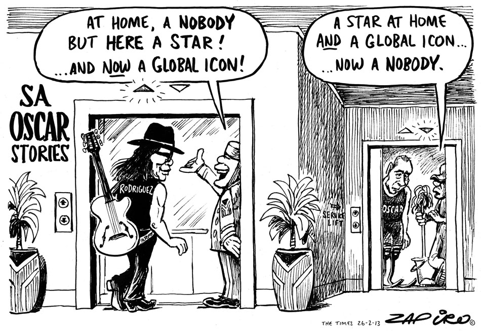 Zapiro: Icons & nobodies: SA Oscar stories