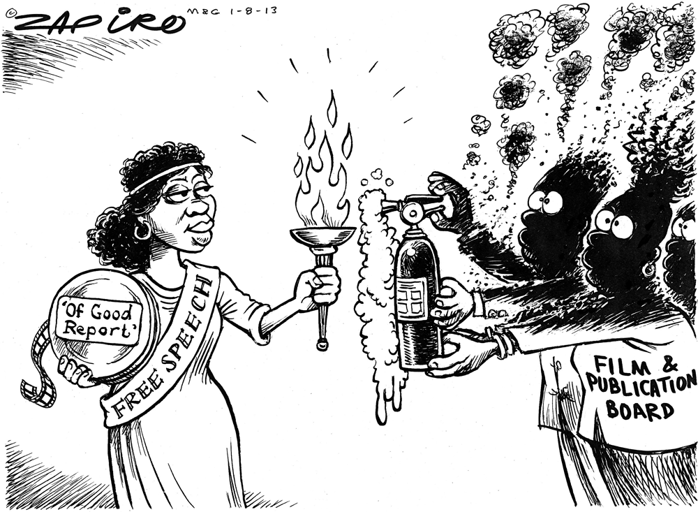 Zapiro: ‘Of Good Report’ ban lifted