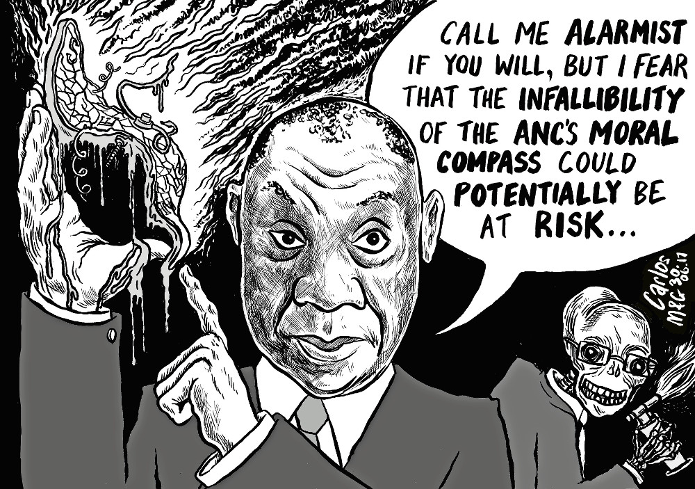 Carlos: Looks like a broken moral compass