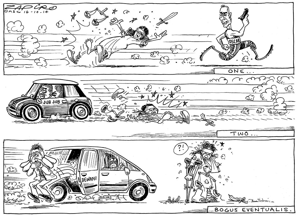 Zapiro: Oscar, Jub Jub, Dewani: Ploughing over Lady Justice
