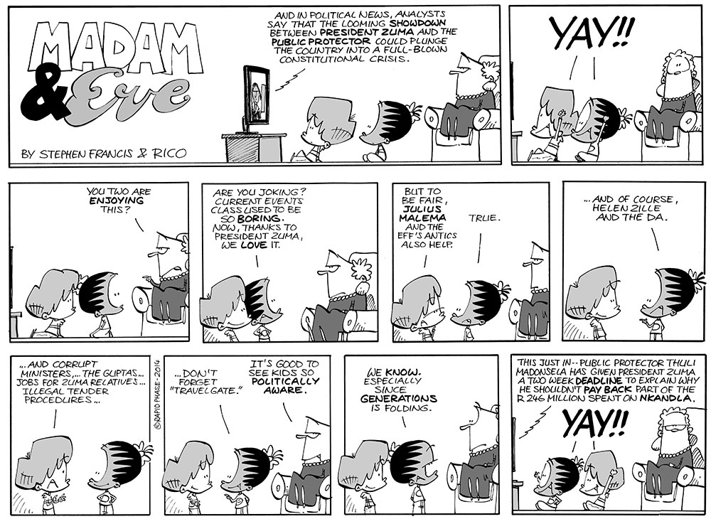 Madam and Eve: Politics is exciting again