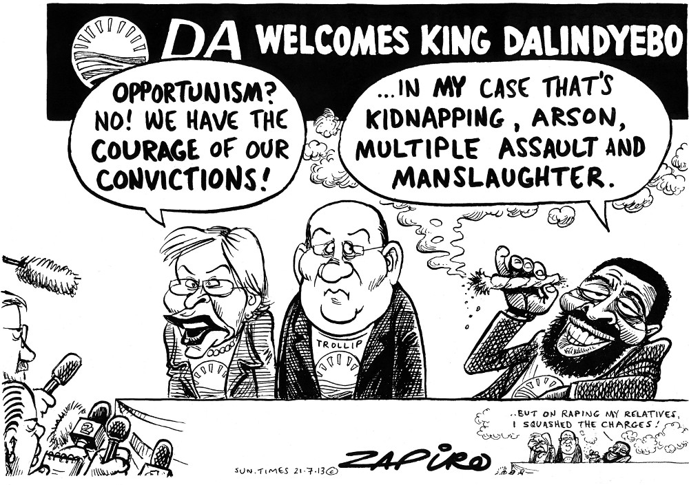 Zapiro: Dalindyebo and the DA