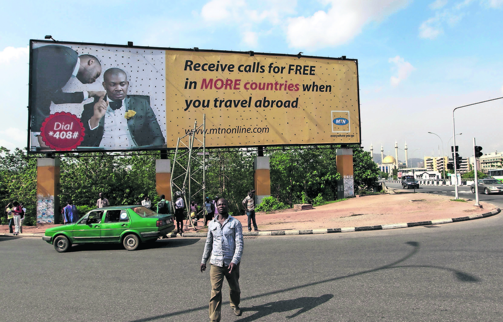 MTN is now the second biggest Nigerian company listed on the stock market.