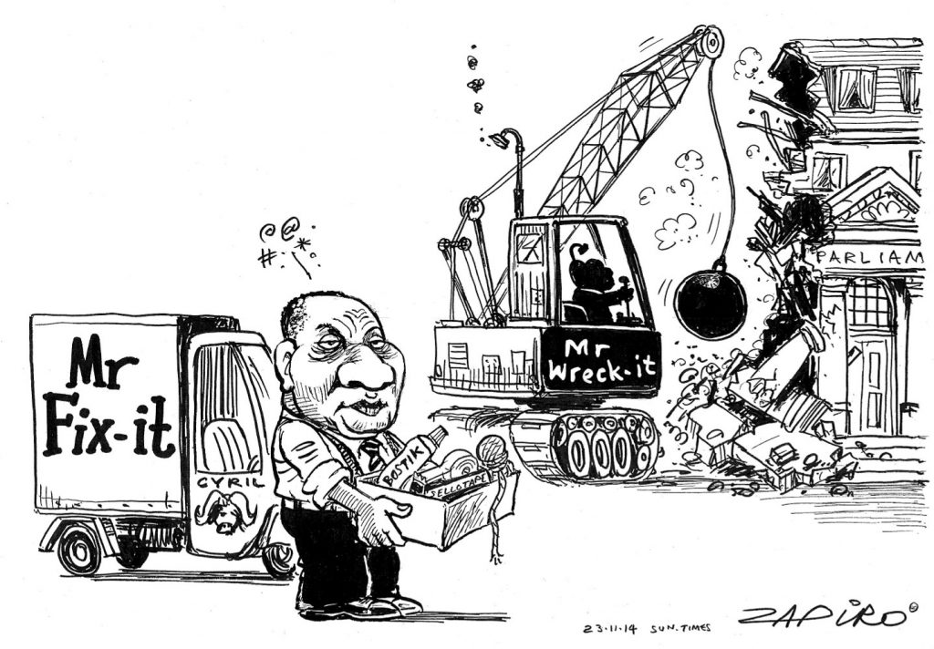 Zapiro: Cyril to the rescue