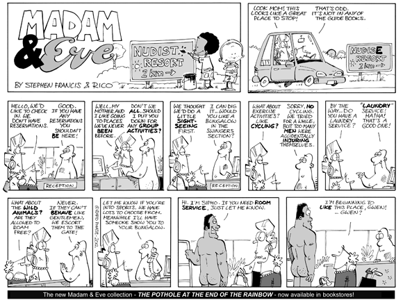 Madam and Eve: Nudist Resort