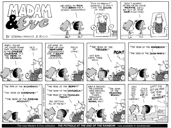 Madam and Eve: The Pothole At The End Of The Rainbow