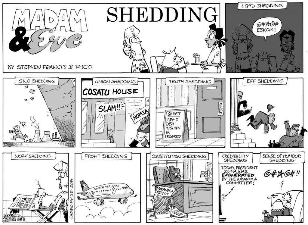 Madam and Eve: Madam & Eve: All sorts of ‘shedding’ in SA