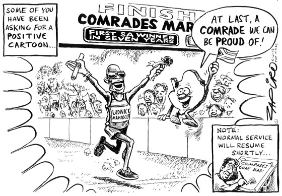 Zapiro: A comrade we can be proud of