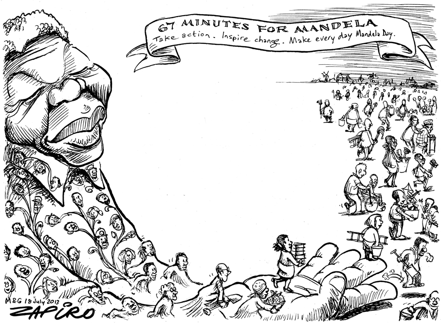 Zapiro: Building on Mandela’s legacy