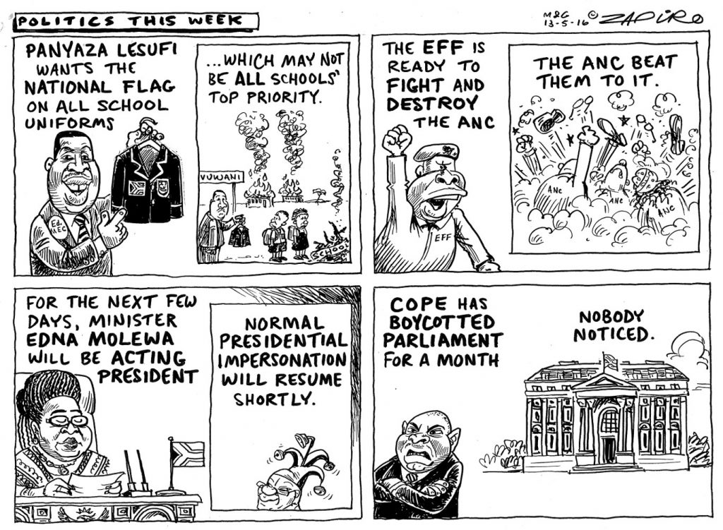 Zapiro: SA’s shenanigans this week