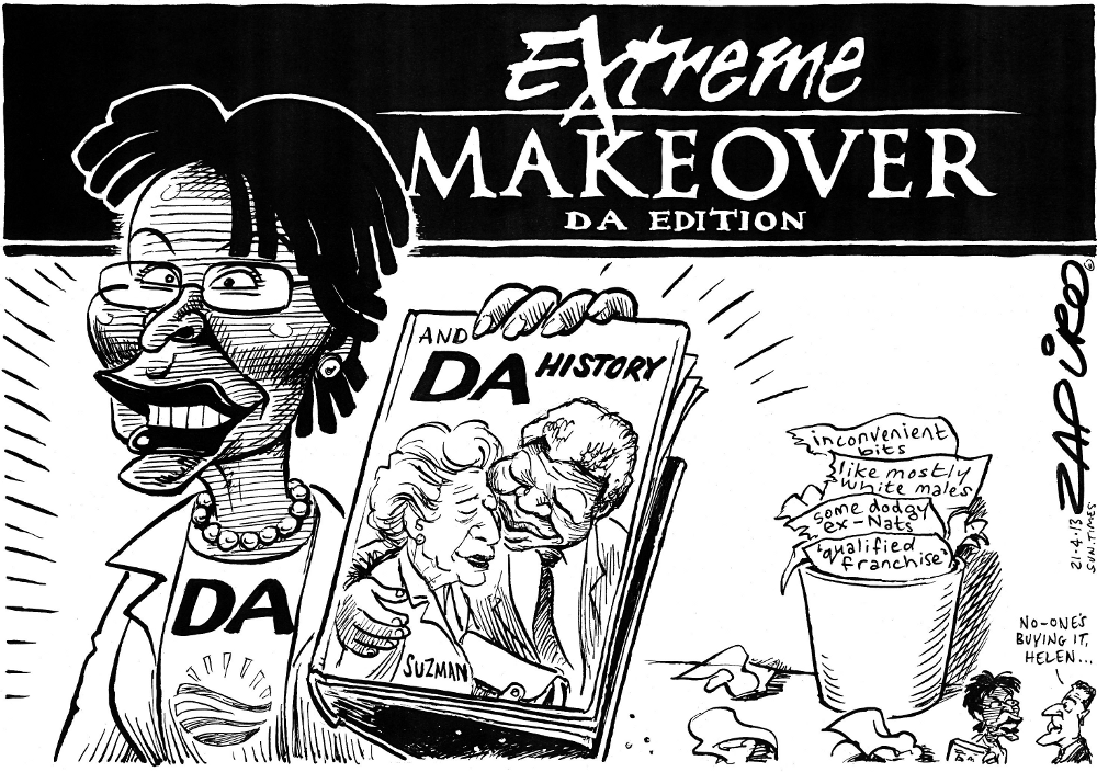 Zapiro: The DA's new election campaign