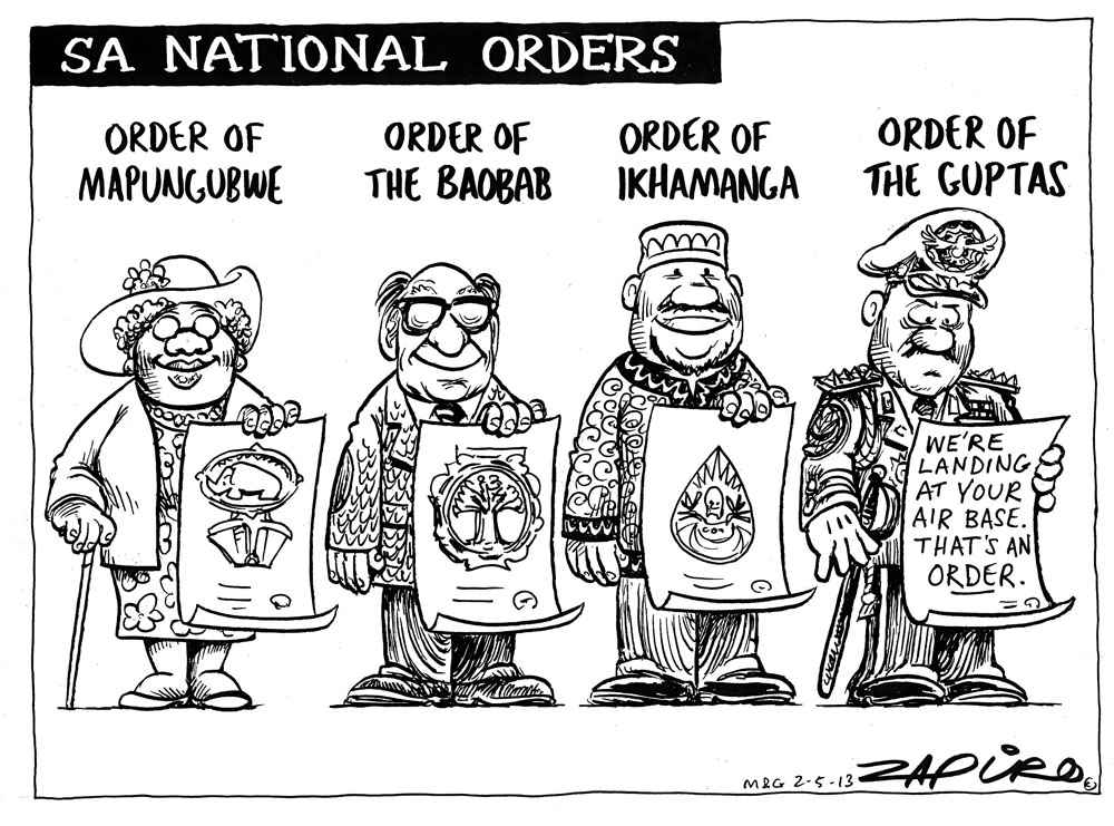 Zapiro: SA National Order of the Guptas