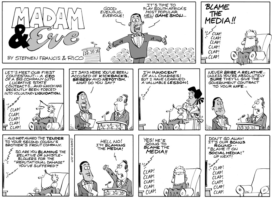 Madam and Eve: The blame game