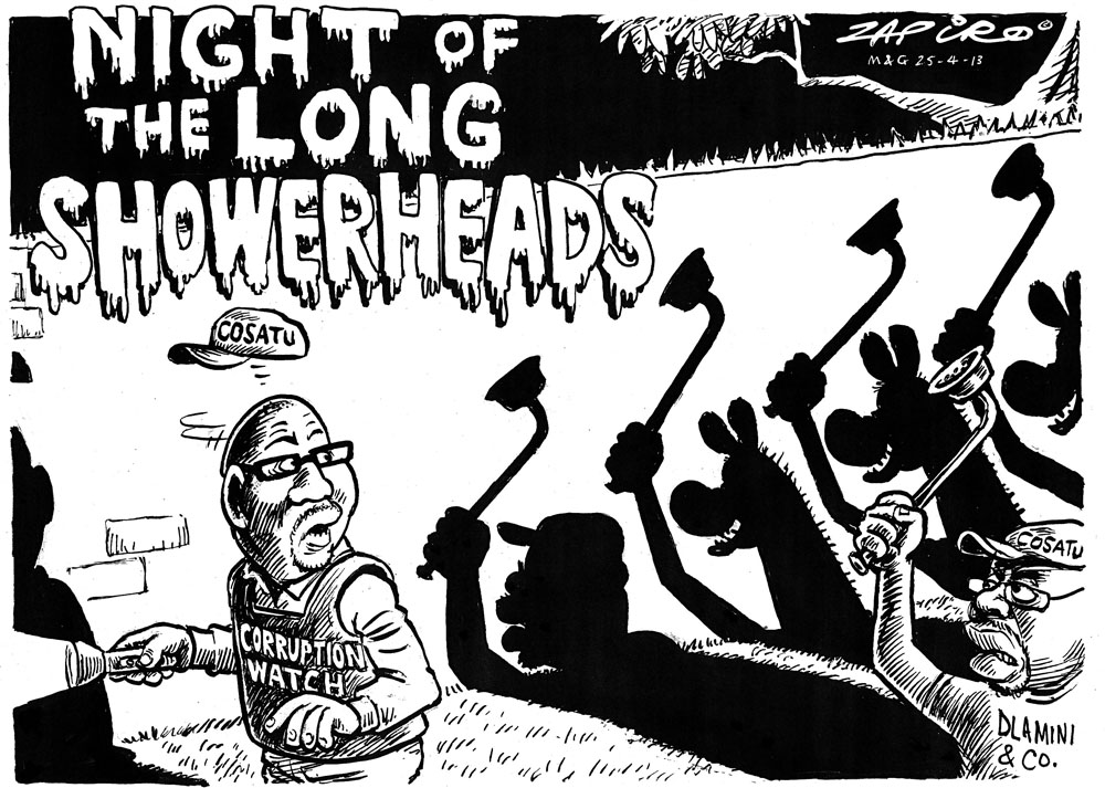 Zapiro: Night of the long showerheads