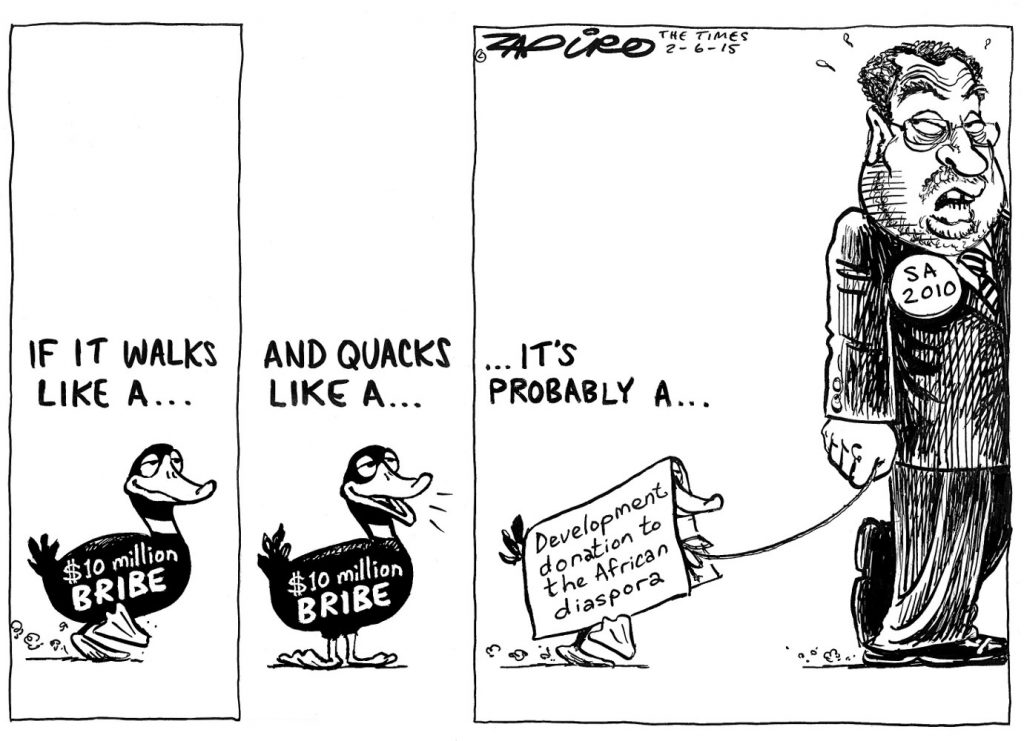 Zapiro: If it walks and quacks like a … then it’s a …