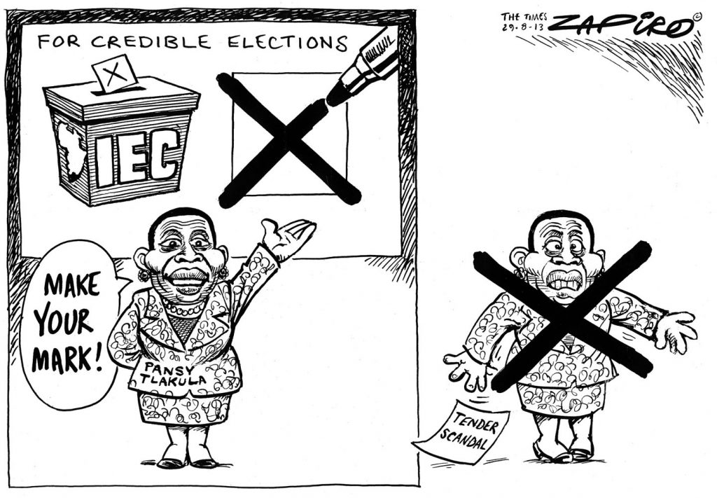Zapiro: Pansy Tlakula makes her mark