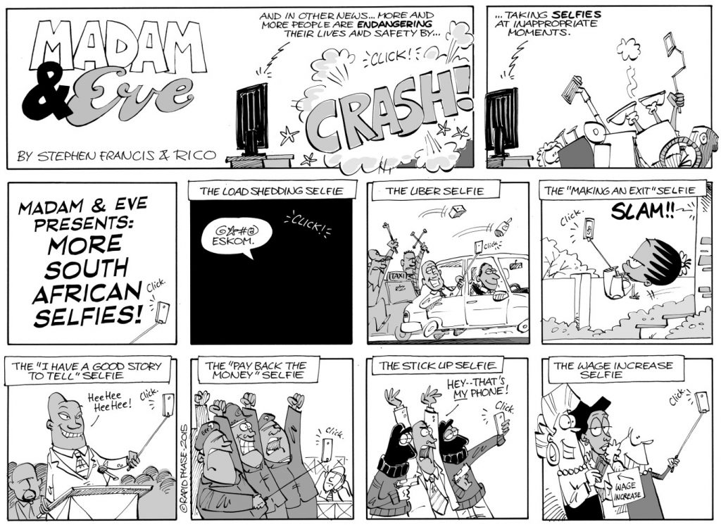 Madam and Eve: Proudly SA selfies