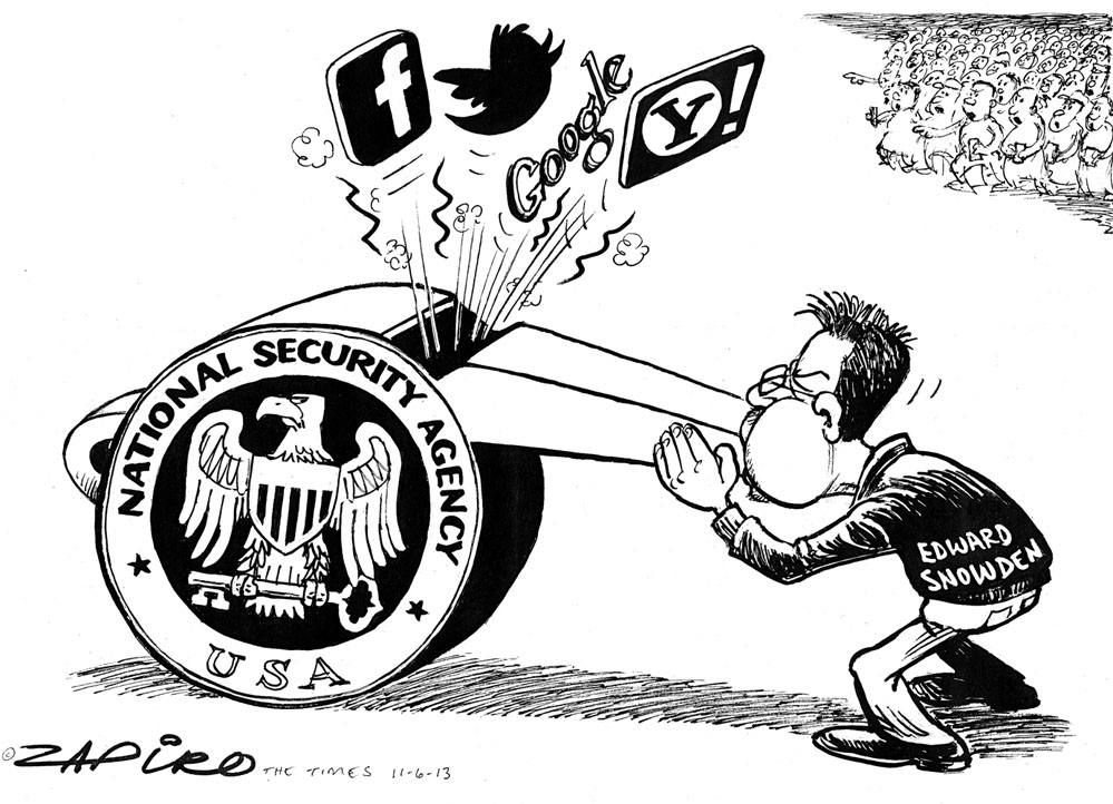 Zapiro: Snowden: Blowing the NSA's whistle