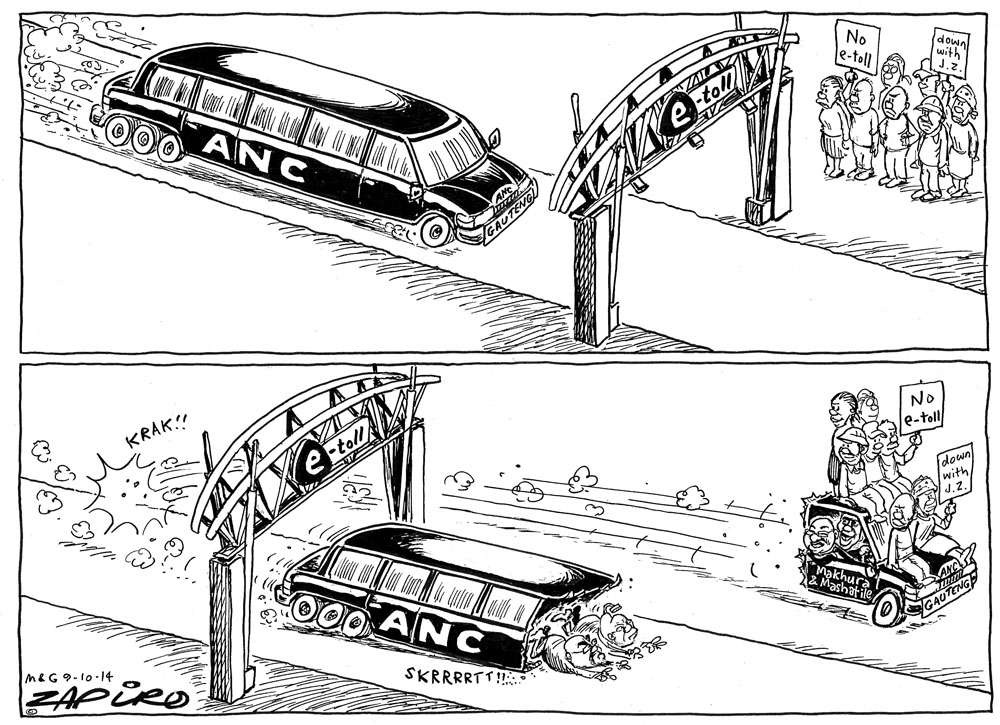 Zapiro: ANC and e-tolls