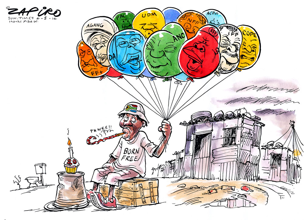 Zapiro: Elections 2014: Voting today